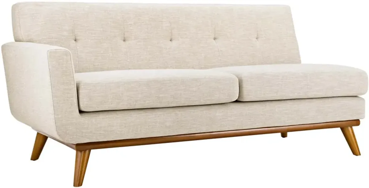 Engage Left-Arm Upholstered Fabric Loveseat