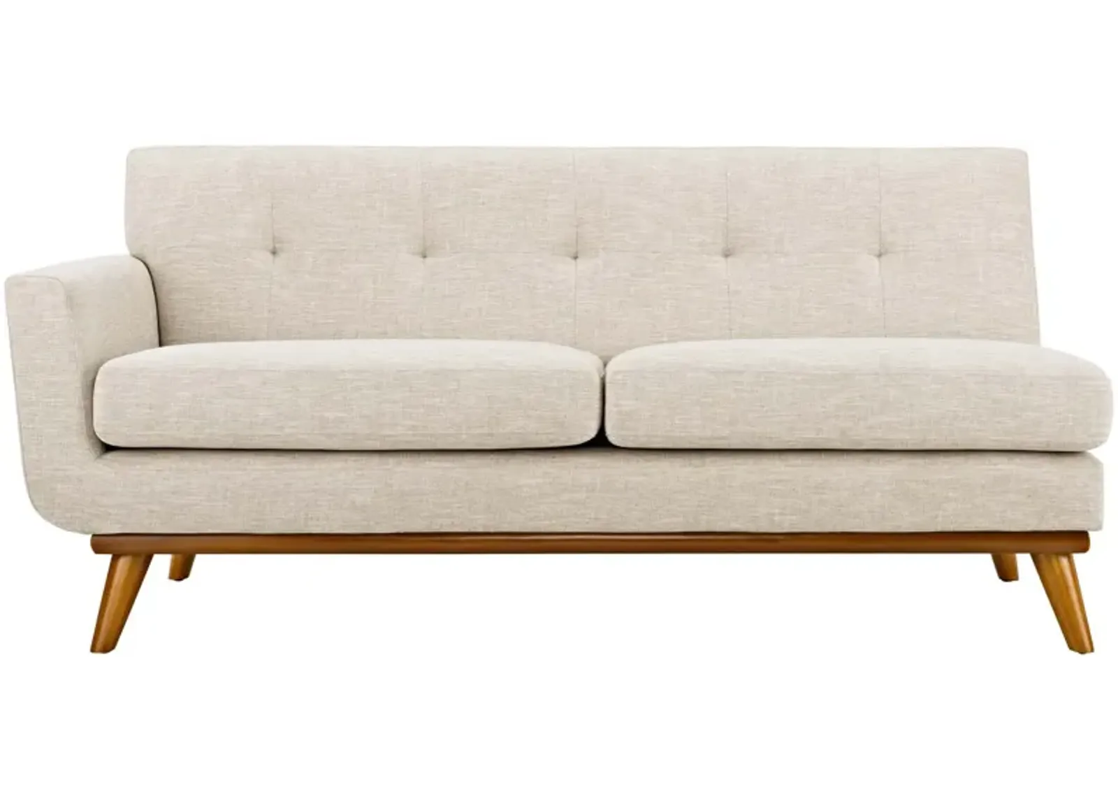 Engage Left-Arm Upholstered Fabric Loveseat