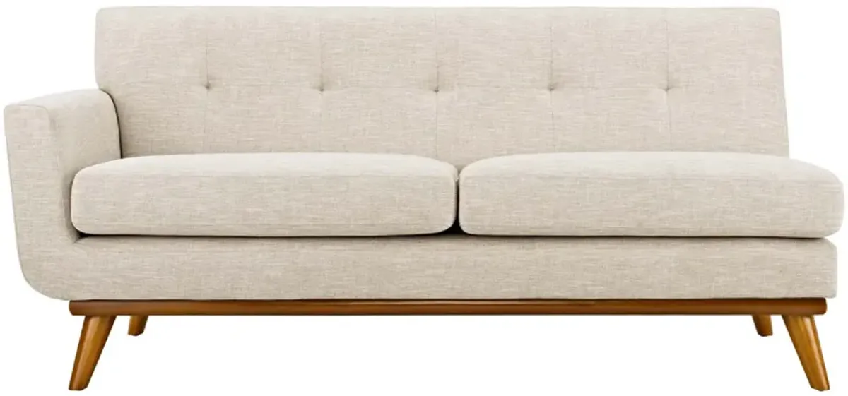 Engage Left-Arm Upholstered Fabric Loveseat