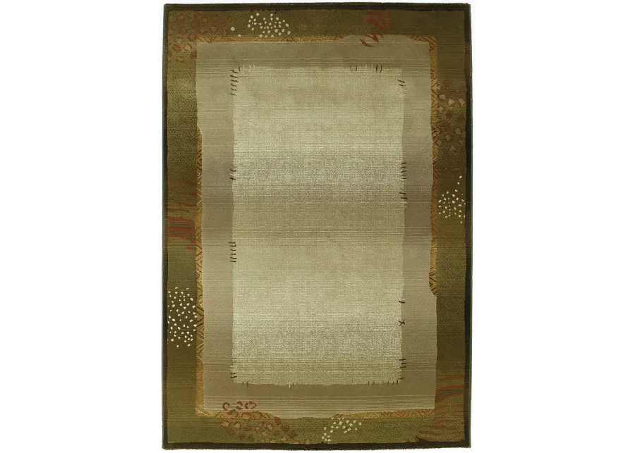 Generations 2' x 3' Green Rug