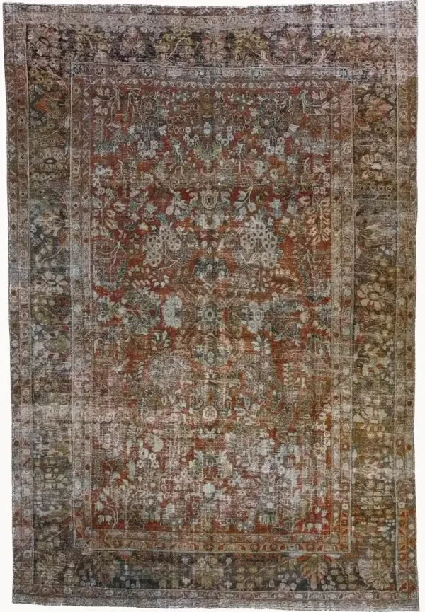 District Loom Antique Persian Mahal Area rug-Paiota