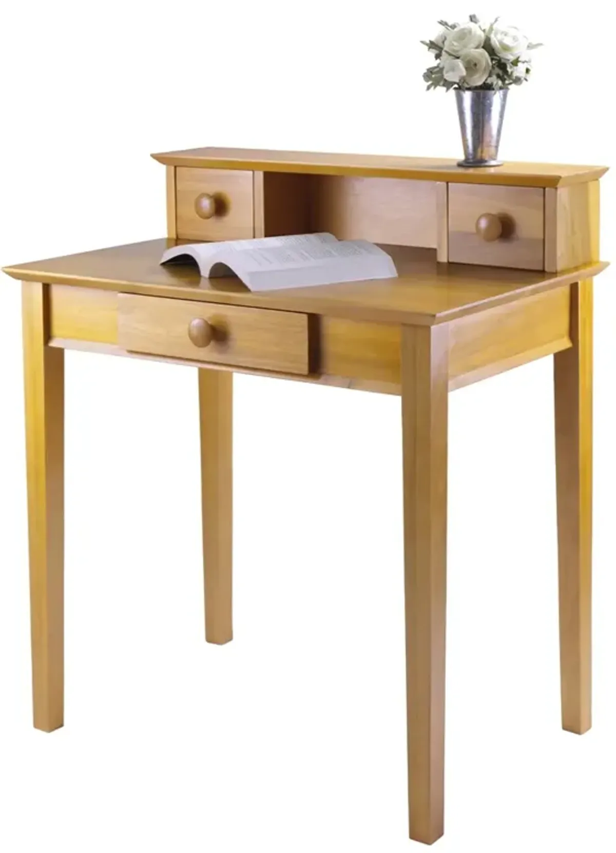 Studio Writing Desk with Hutch