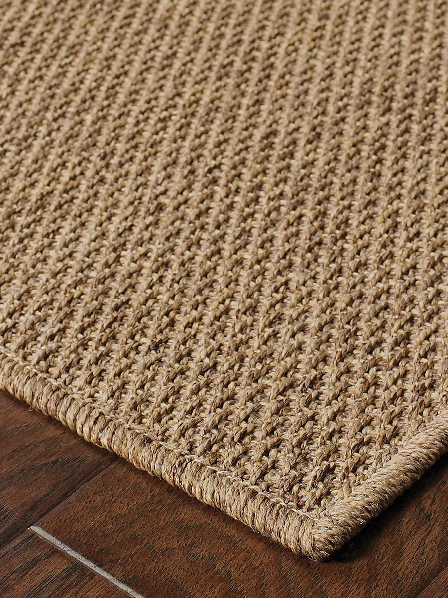 Karavia 1'9" x 3'9" Tan Rug