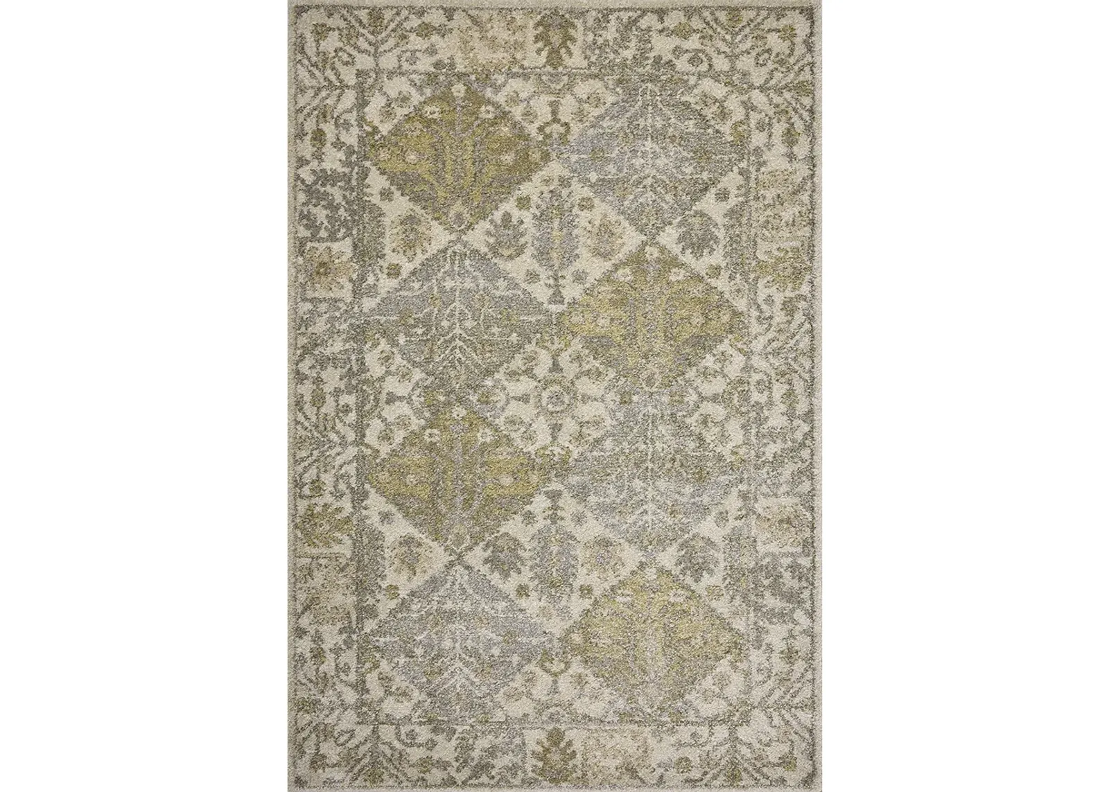 Tamryn TAM-01 Beige / Multi 2''7" x 8''0" Rug by