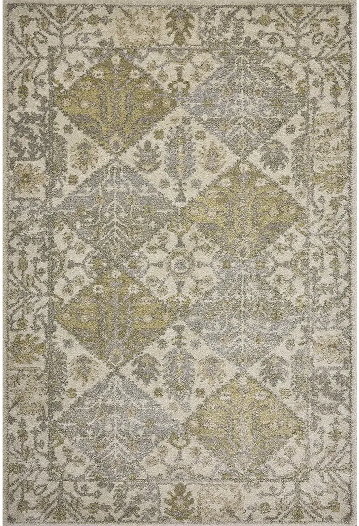 Tamryn TAM-01 Beige / Multi 2''7" x 8''0" Rug by