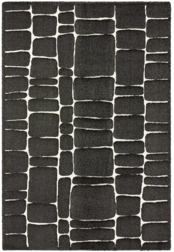 Tazeka TAZ02 Anthracite 9'2" x 13'10" Rug