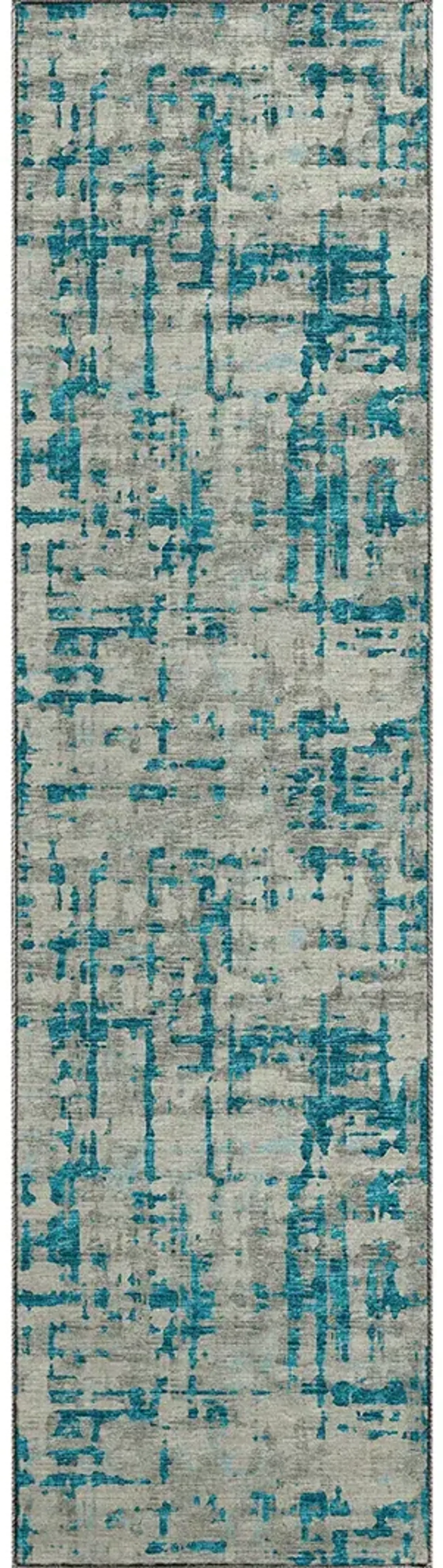 Brisbane BR5 Teal 2'3" x 7'6" Rug