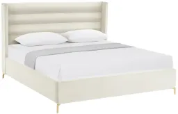 Cream White Velvet- Queen color