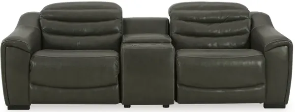 Center Line 3-Piece Power Reclining Loveseat with Console