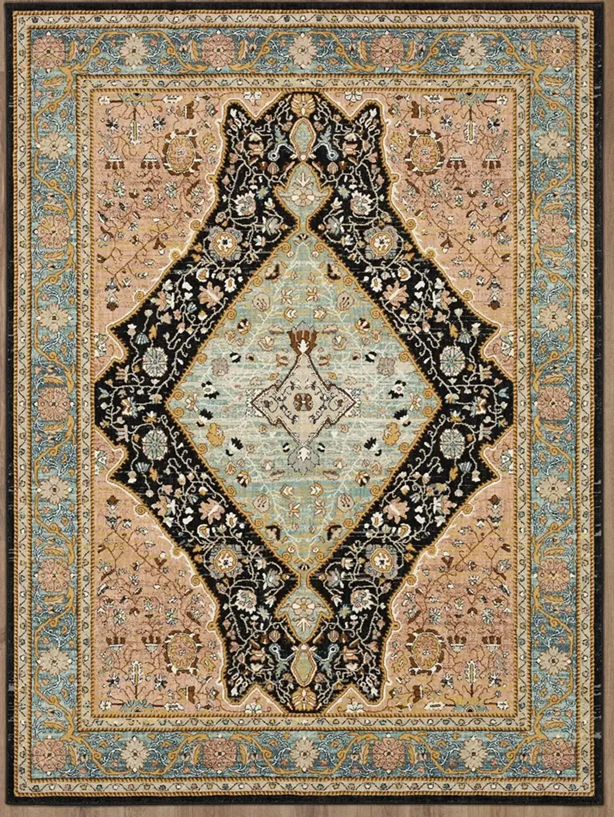 Zephyr Bidjar Robin's Egg Blue 5' 3" X 7' 10" Rug