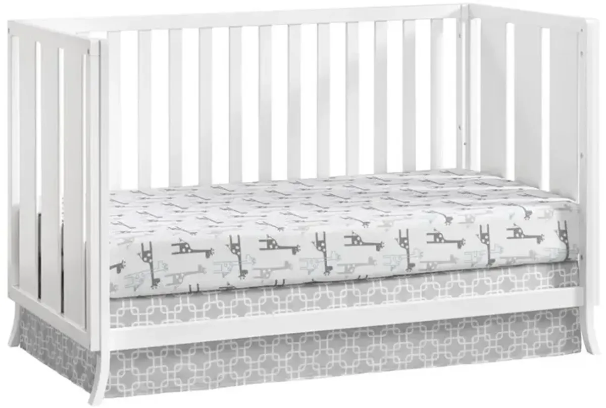 Oxford Baby Arlie 4 In 1 Convertible Crib White