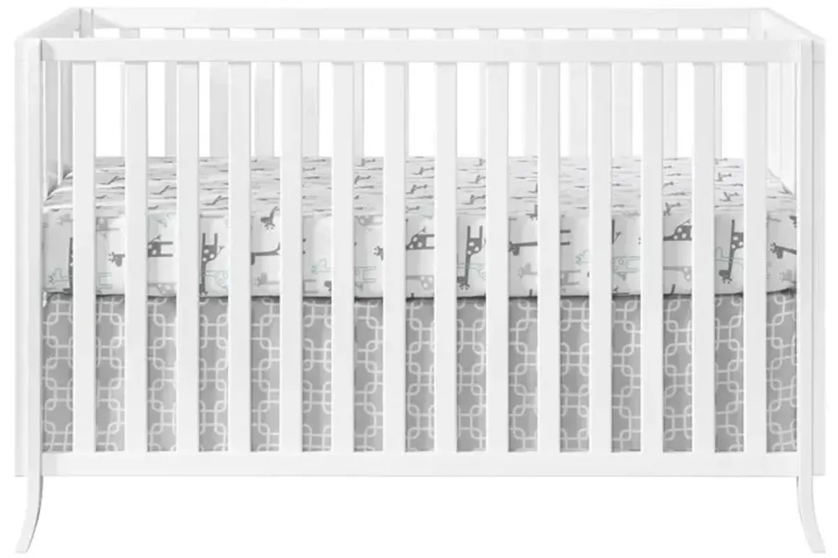 Oxford Baby Arlie 4 In 1 Convertible Crib White