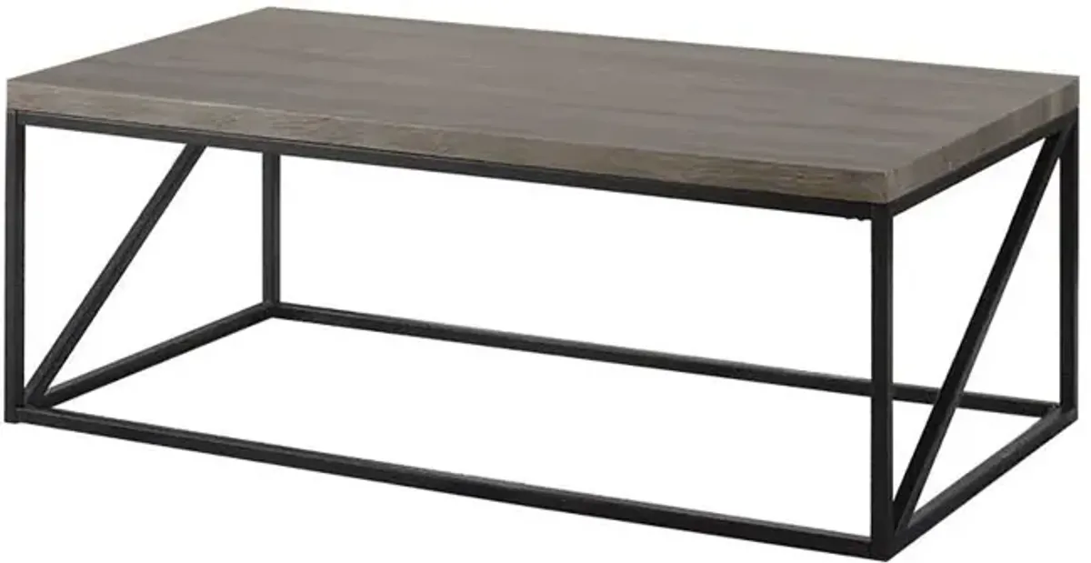 Birdie Rectangular Coffee Table Sonoma Grey