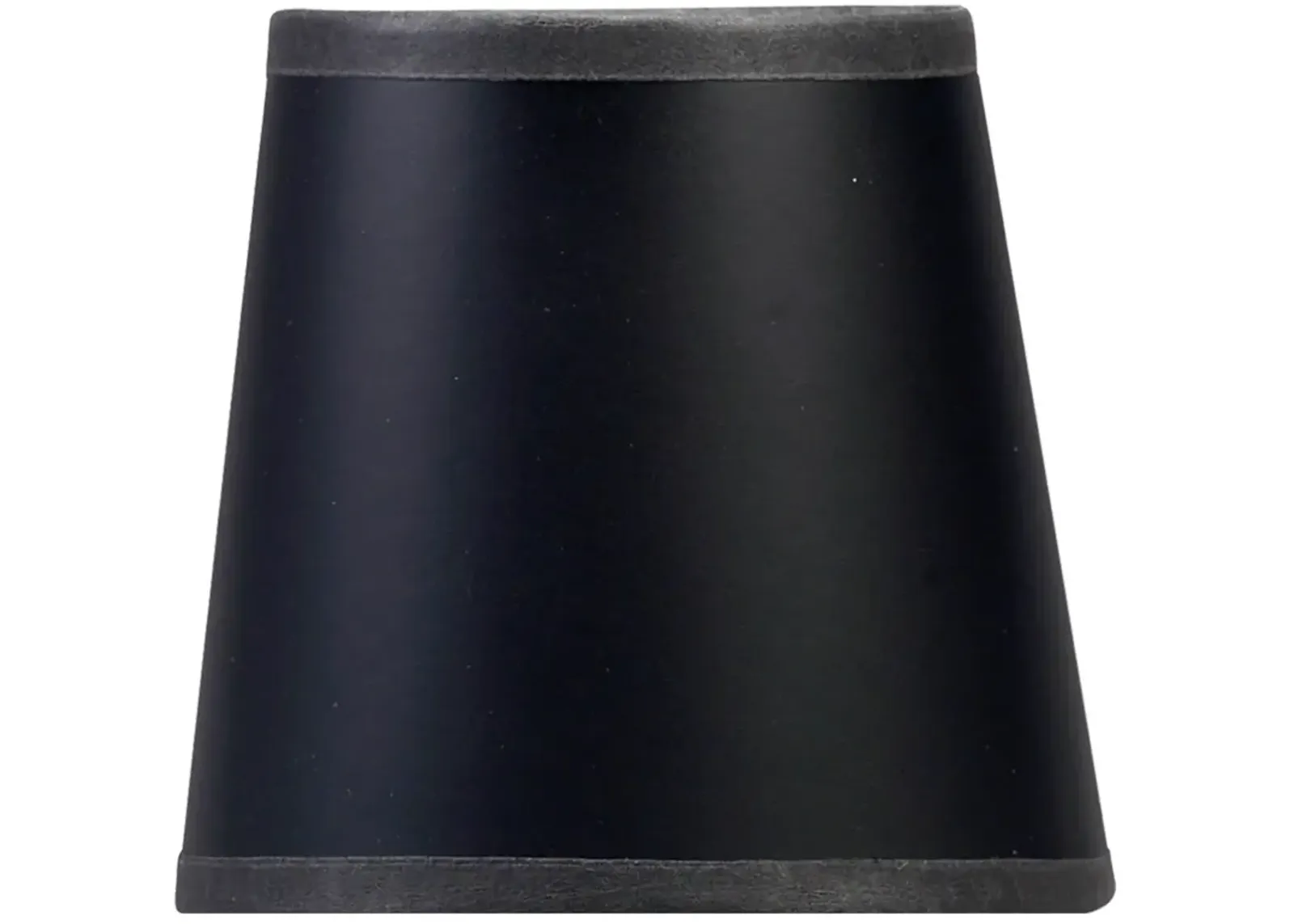 Black Paper Candle Clip Shade 4"