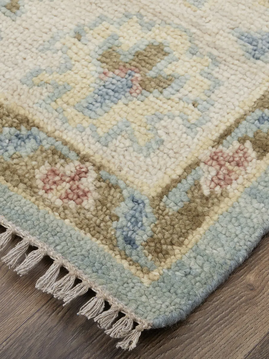 Fillmore 69CJF 8' x 10' Blue/Ivory/Yellow Rug