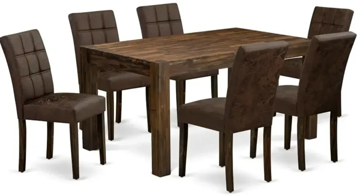 7 Piece Dining Table Set contain A Dinning Table