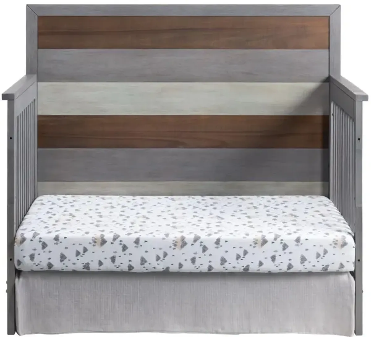 Soho Baby Cascade Crib Multi Tone Gray