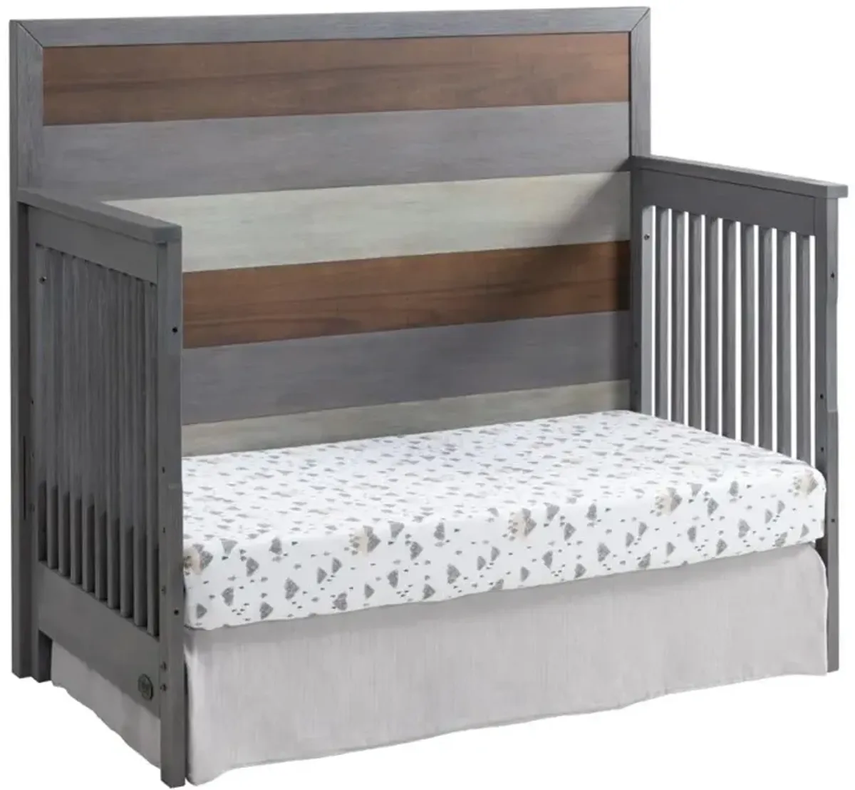 Soho Baby Cascade Crib Multi Tone Gray