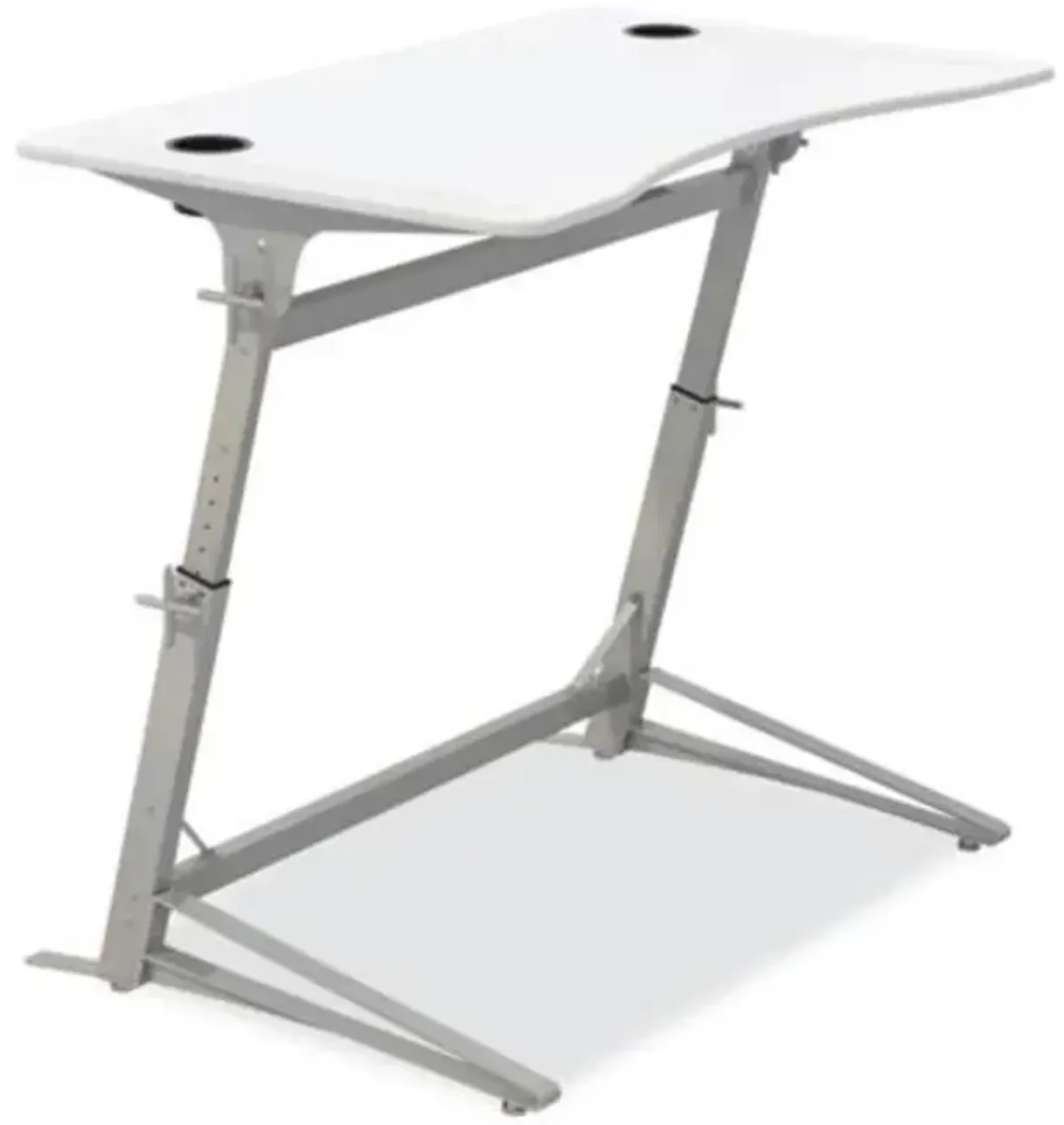Verve Standing Desk, 47.25" x 31.75" x 36" to 42", White