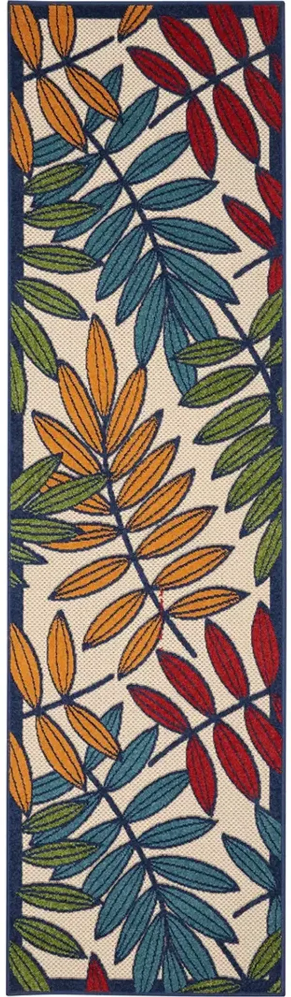 Aloha ALH18 Multicolor 2' x 6' Rug