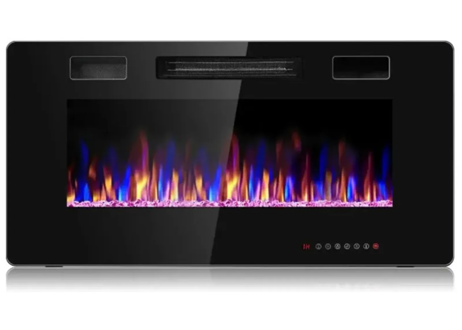 Hivvago 36 Inch Ultra Thin Wall Mounted Electric Fireplace