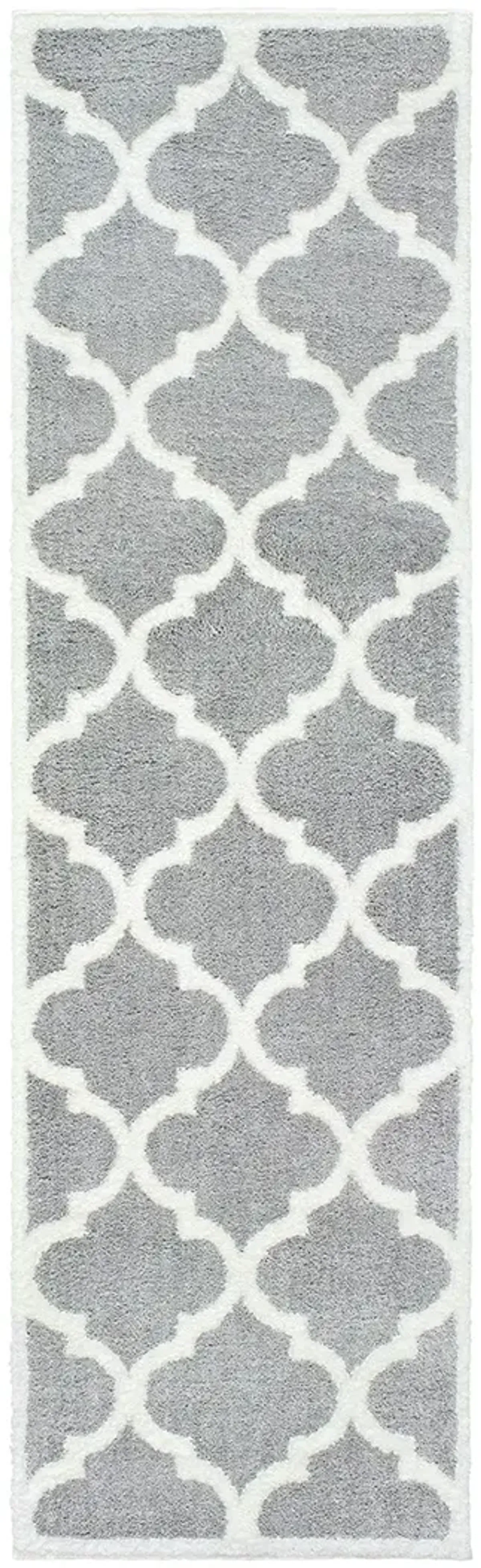 Verona 2'3" x 7'6" Grey Rug