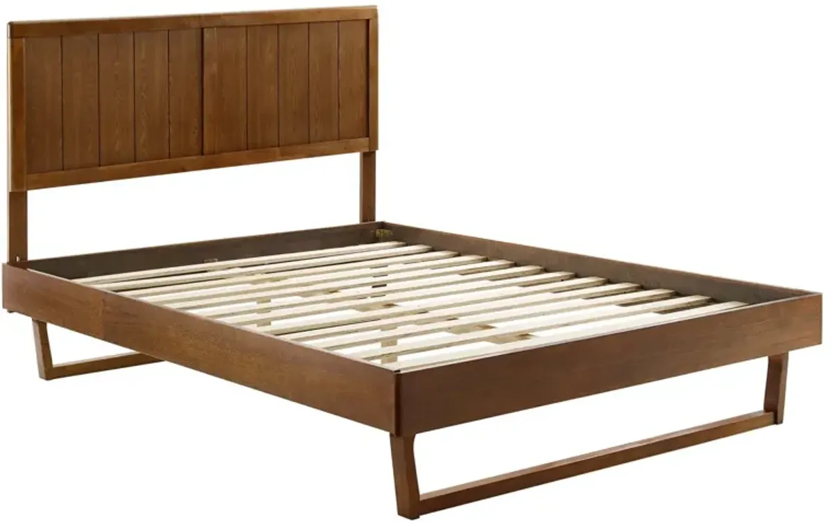 Modway - Alana Queen Wood Platform Bed with Angular Frame