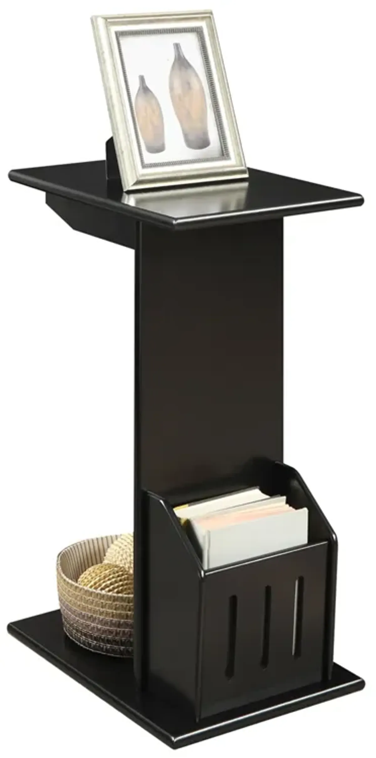 Designs2Go Abby C End Table with Magazine Holder