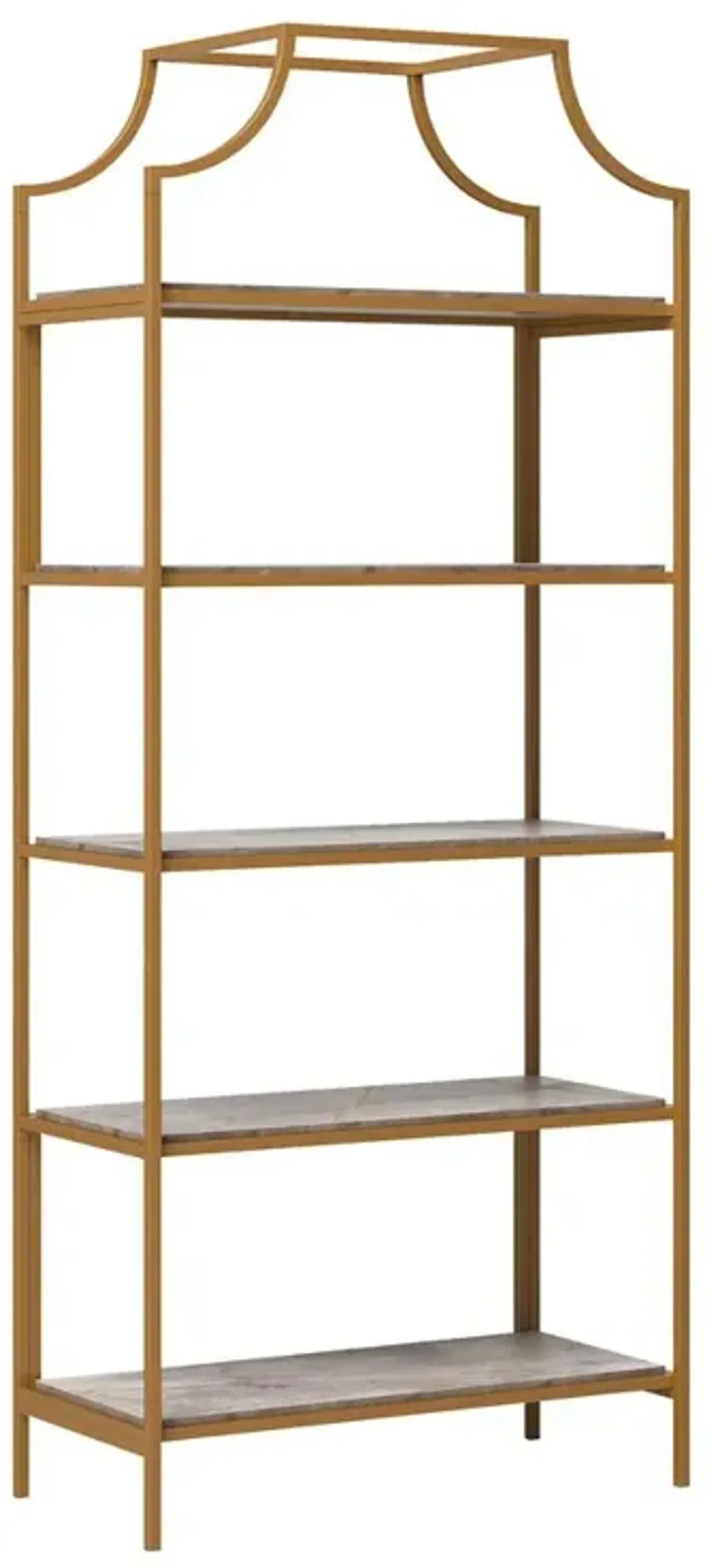 Belen Kox Modern Deco Stone Bookcase, Belen Kox