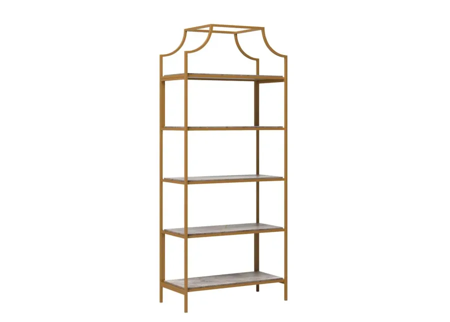 Belen Kox Modern Deco Stone Bookcase, Belen Kox