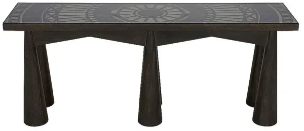 Tutankhamun Console, Ebony Walnut