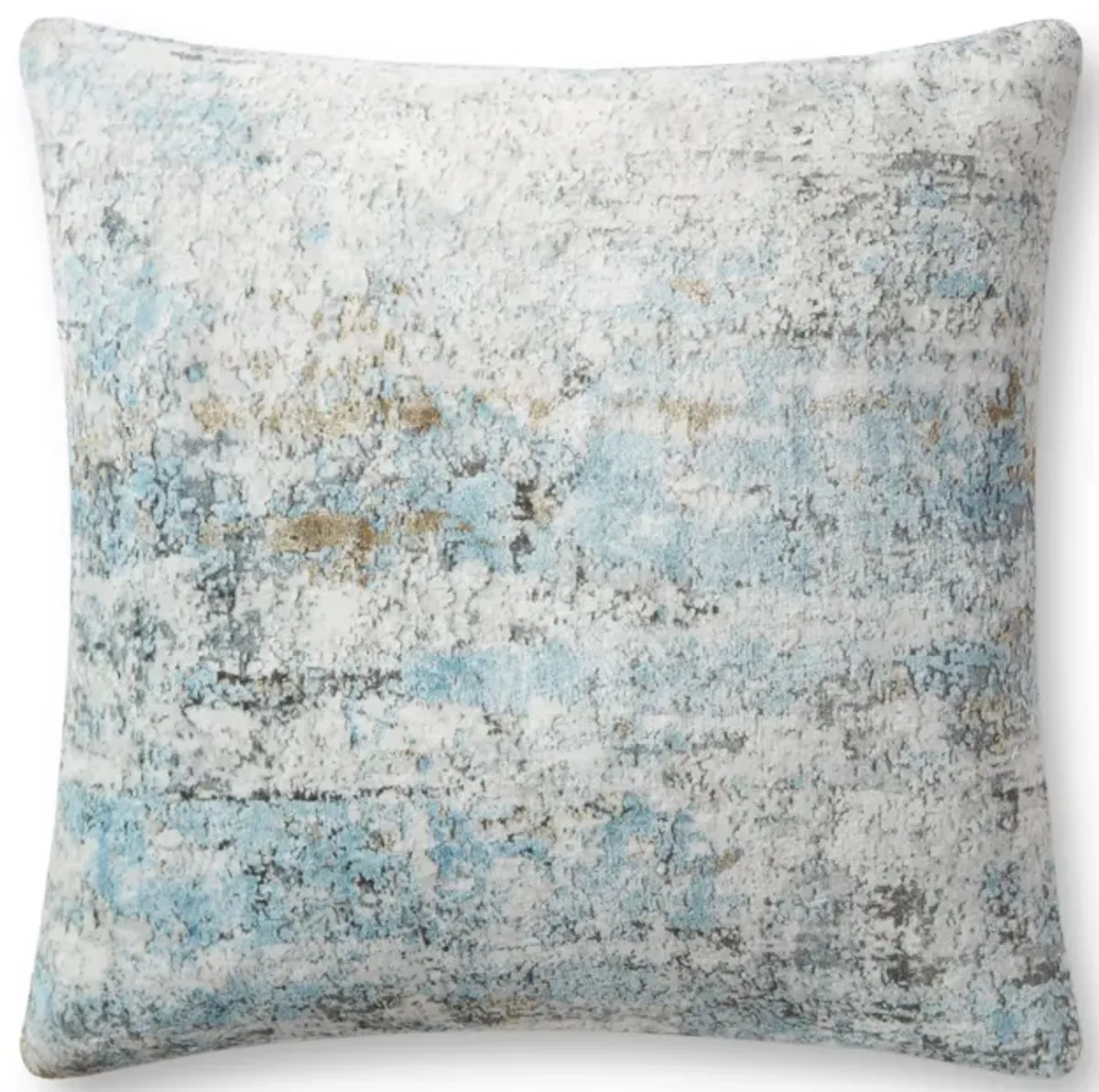 PLL0064 Grey/Multi 22"x22" Down Pillow