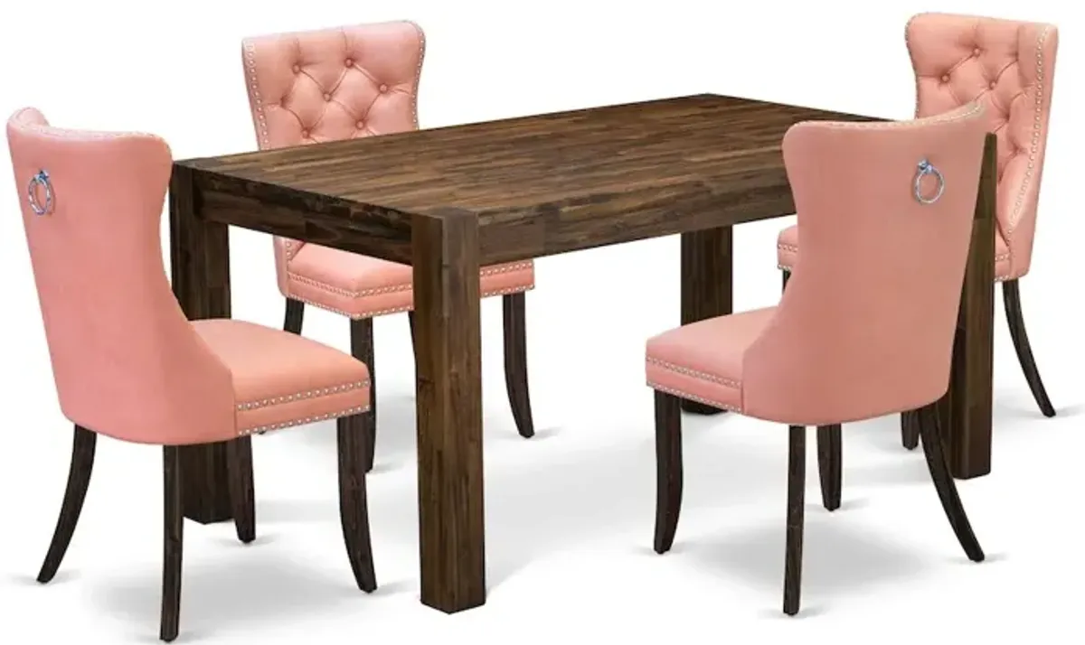 5 Piece Dining Table Set
