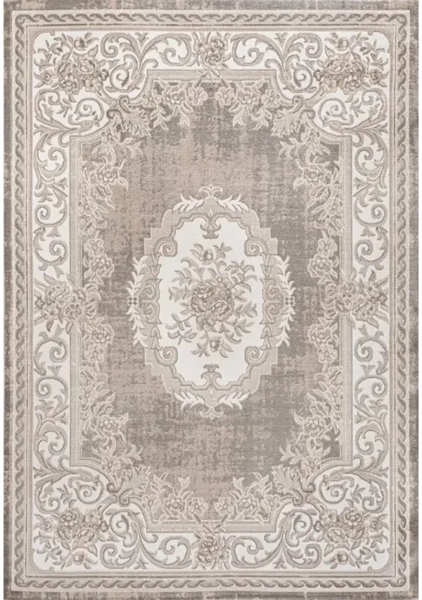 Rosalia Cottage Medallion Area Rug