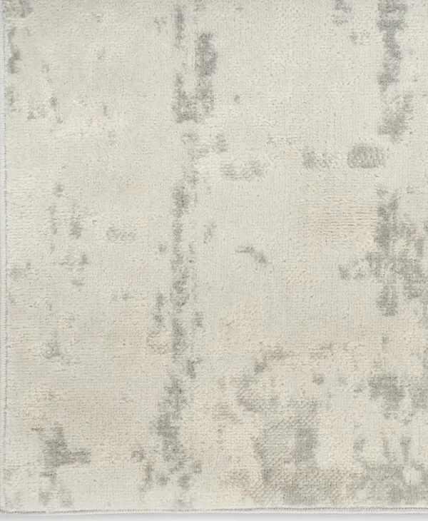 Quarry QUA01 Cream/Gray 2'2" x 7'6" Rug