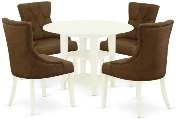 Dining Room Set Linen White