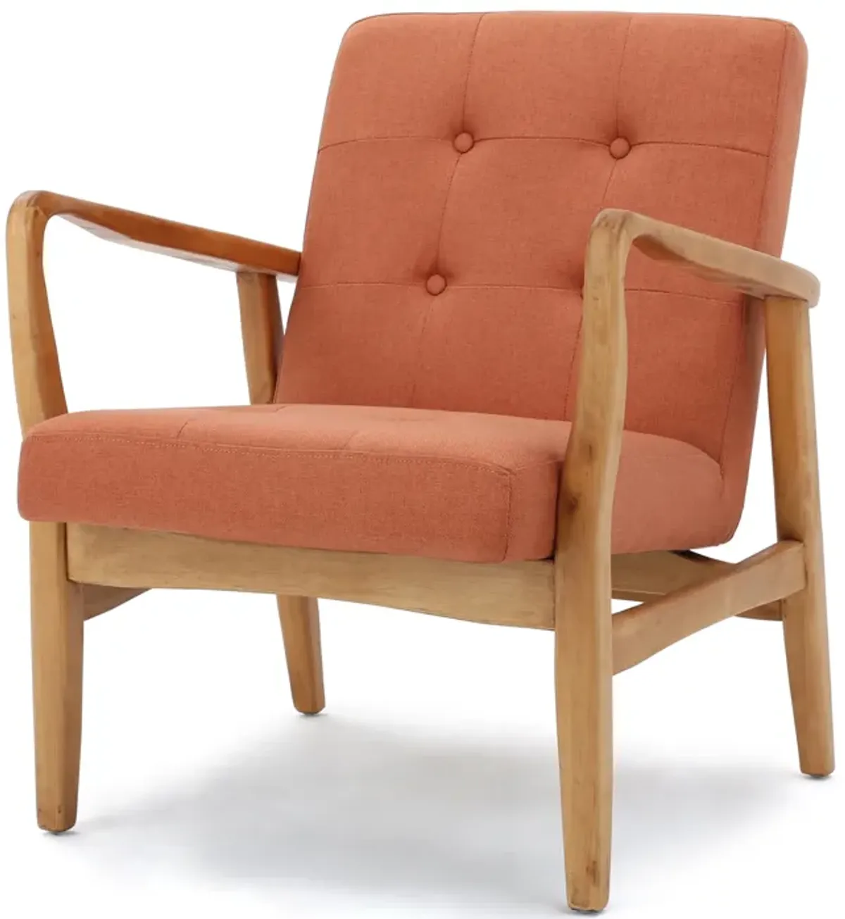 Merax Wood Frame Club Chair Home Accent Chair