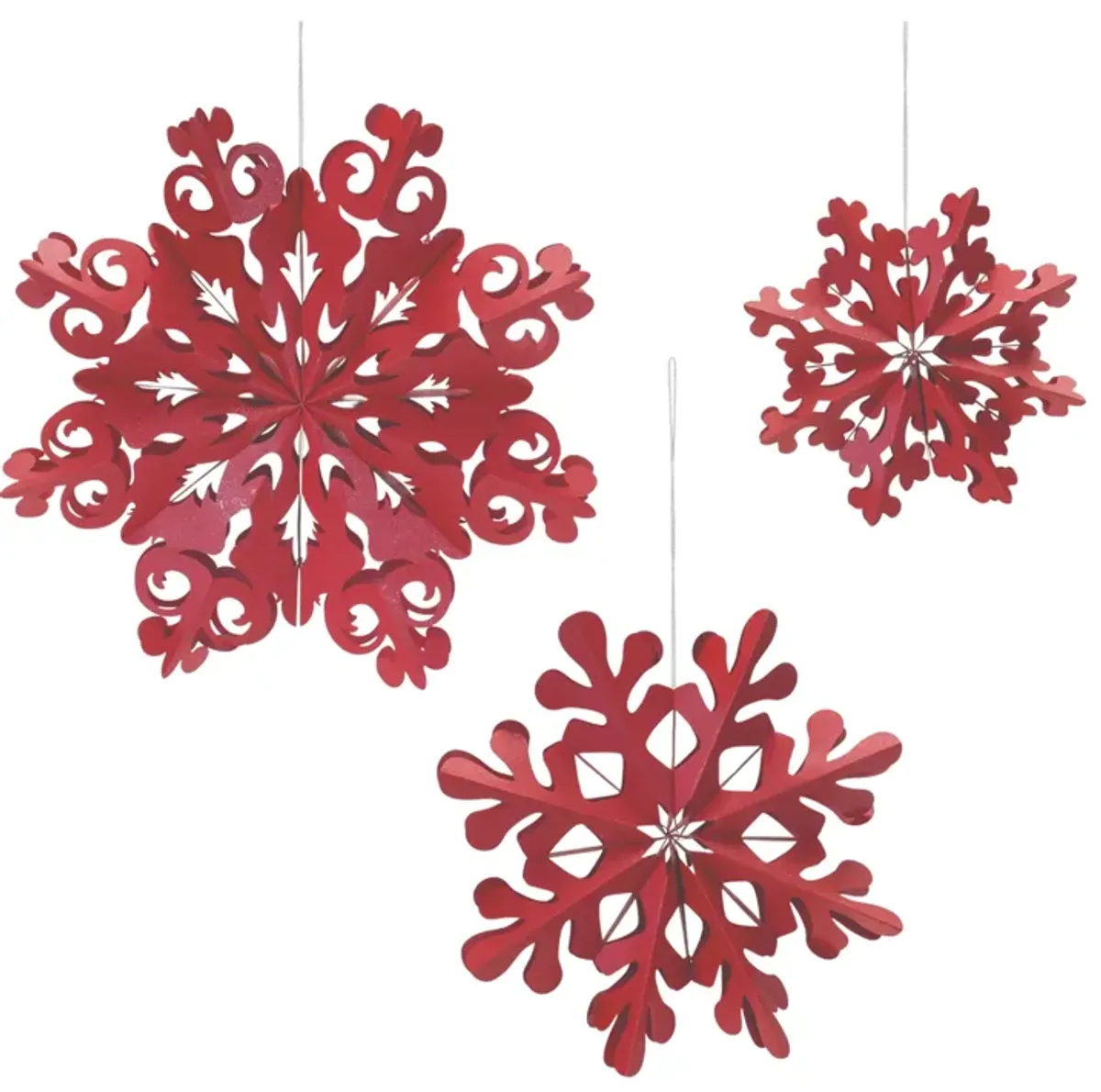 Paper Snowflake Ornament (Set of 6)