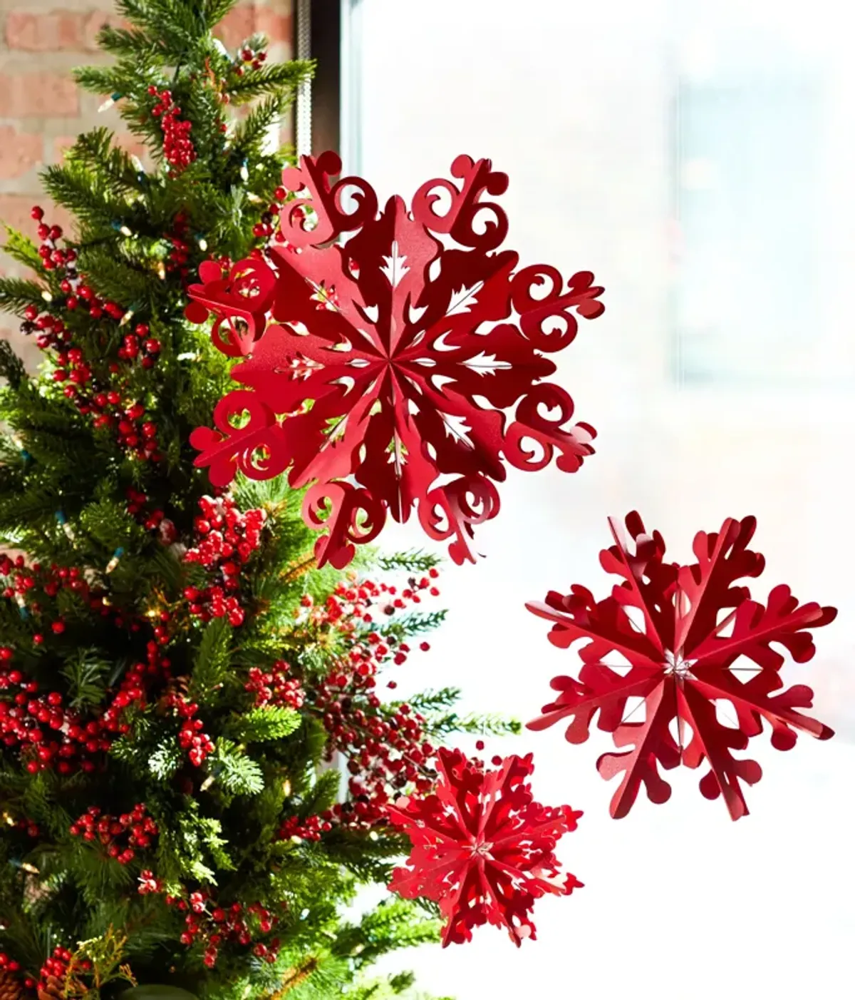 Paper Snowflake Ornament (Set of 6)