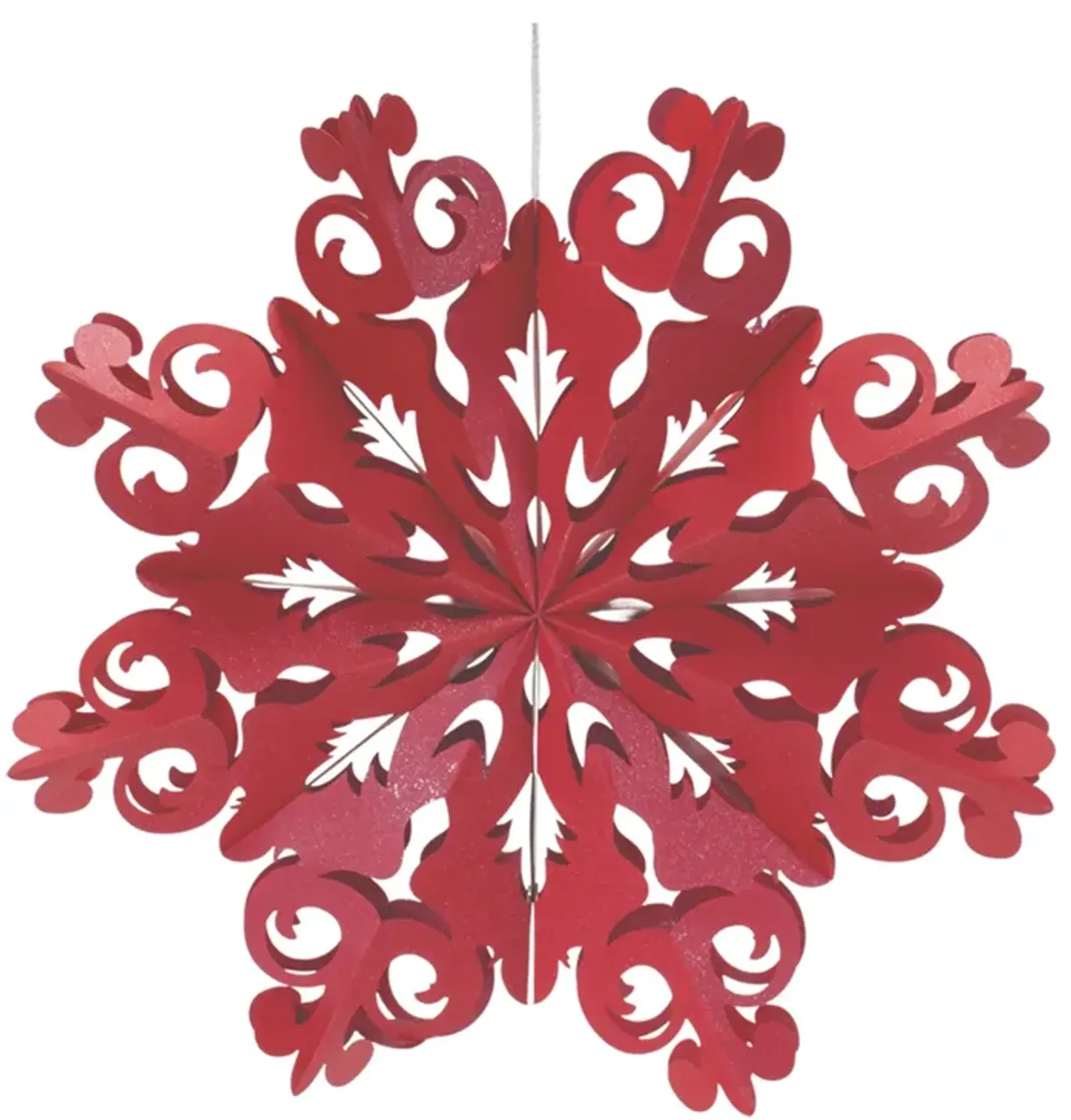 Paper Snowflake Ornament (Set of 6)