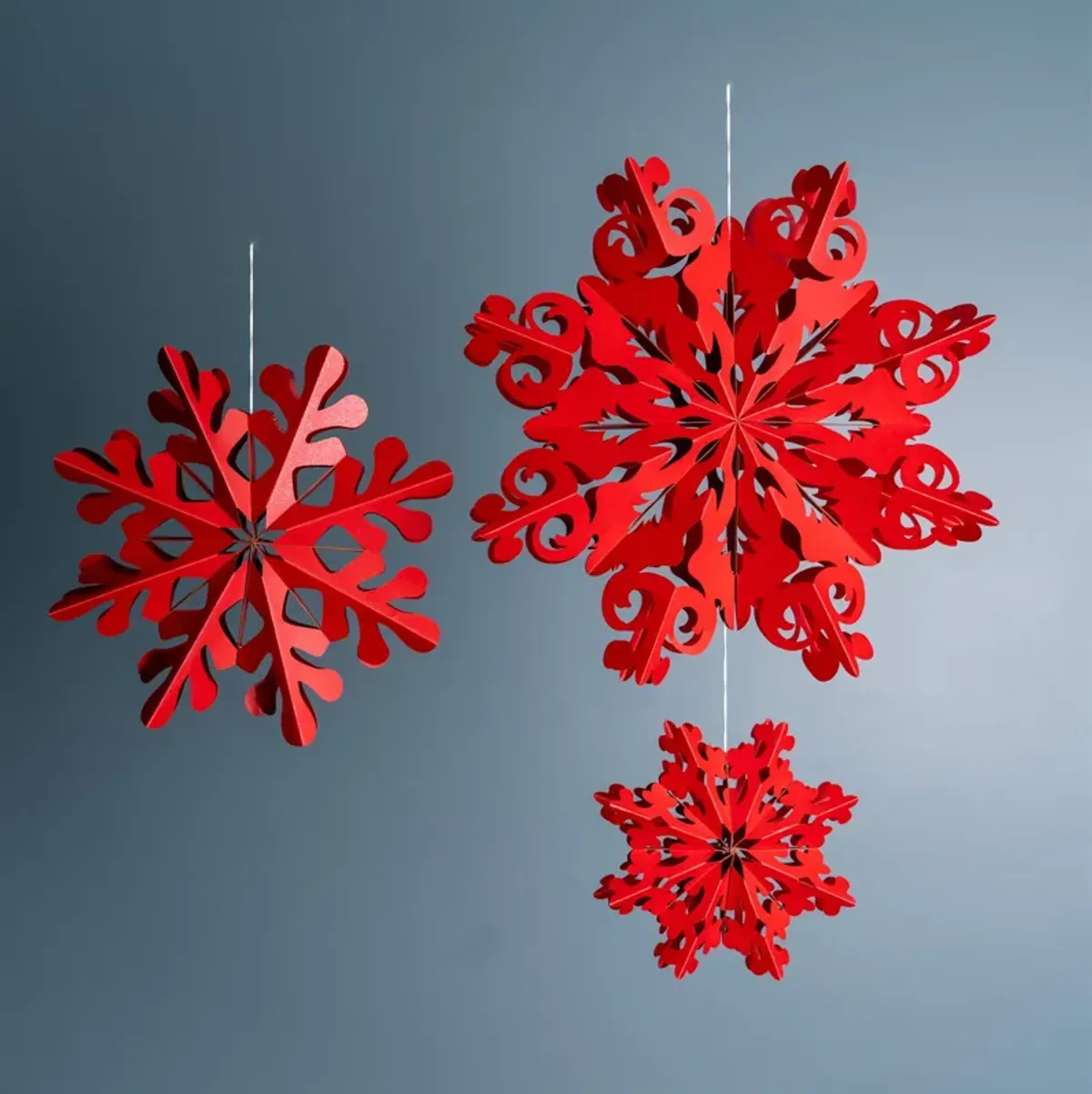 Paper Snowflake Ornament (Set of 6)