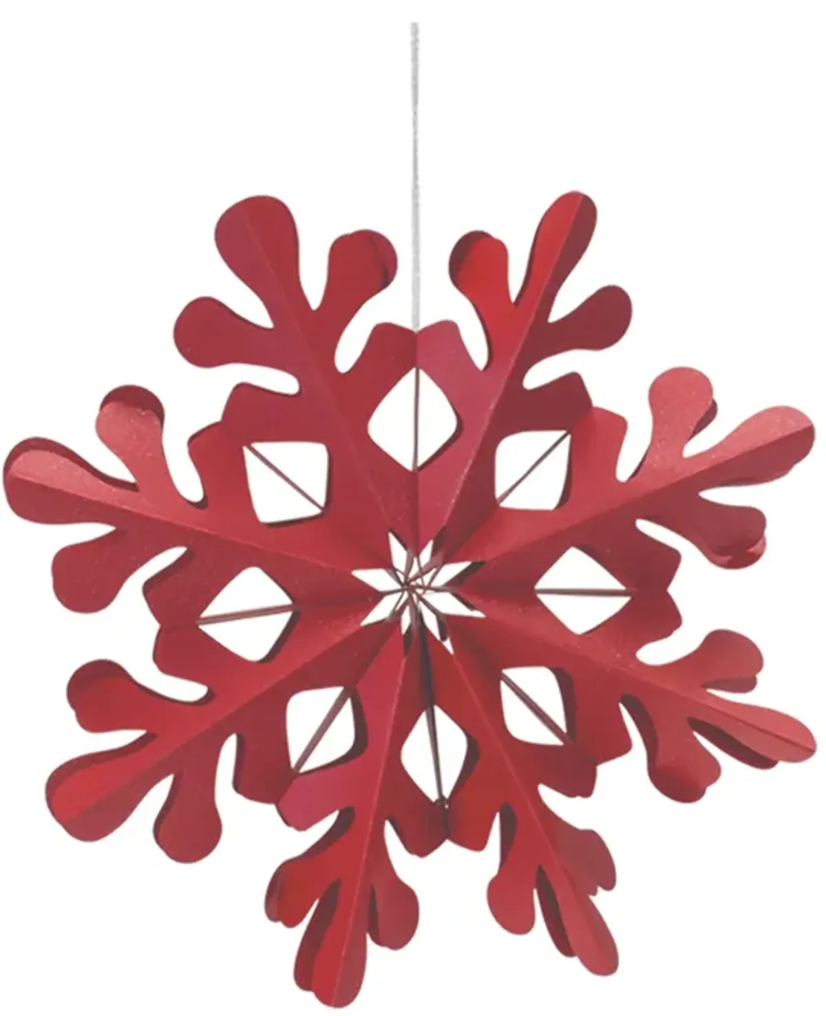 Paper Snowflake Ornament (Set of 6)