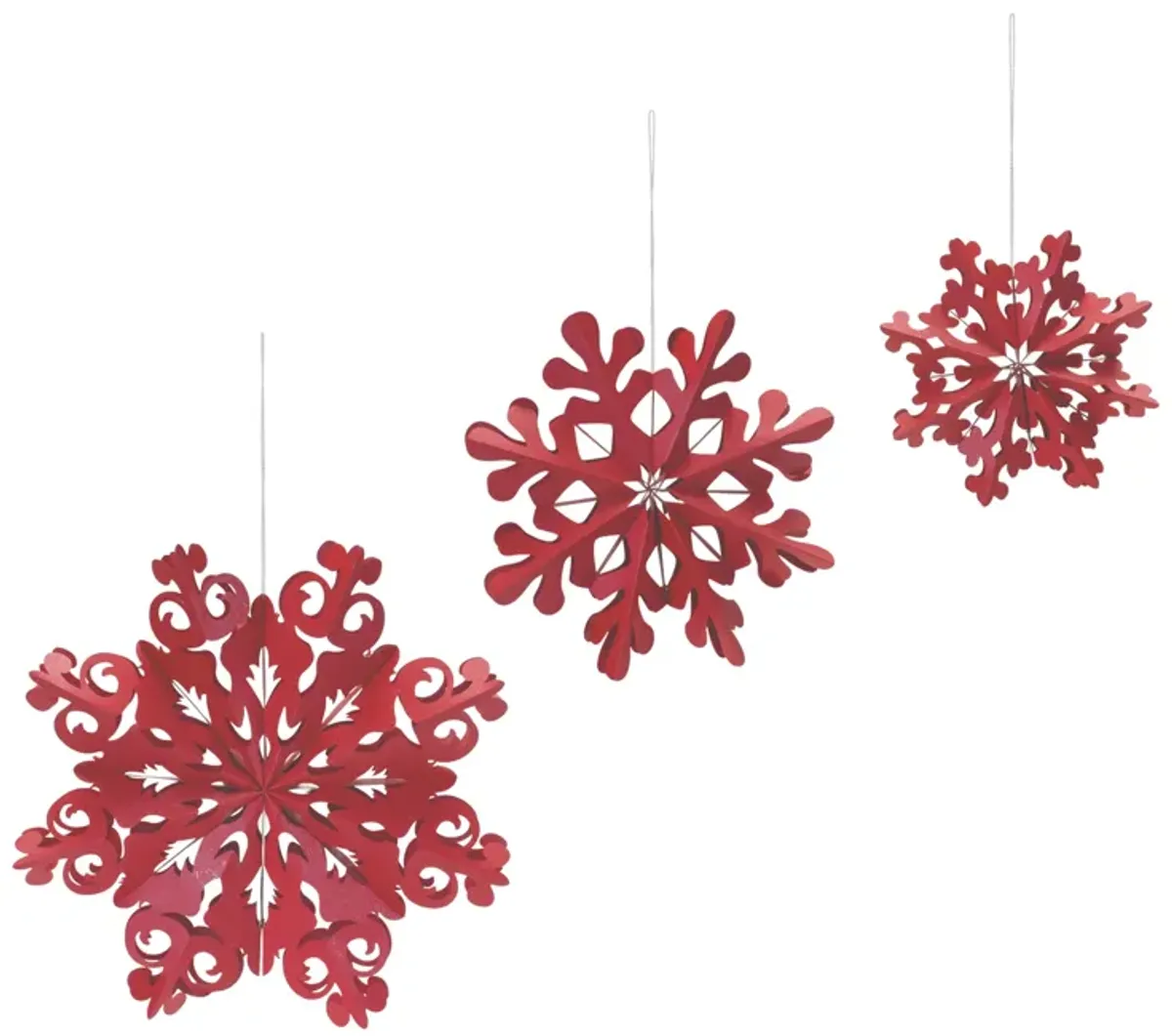 Paper Snowflake Ornament (Set of 6)