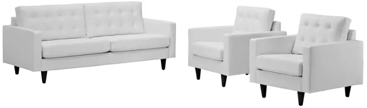 Empress Sofa and Armchairs Set of 3