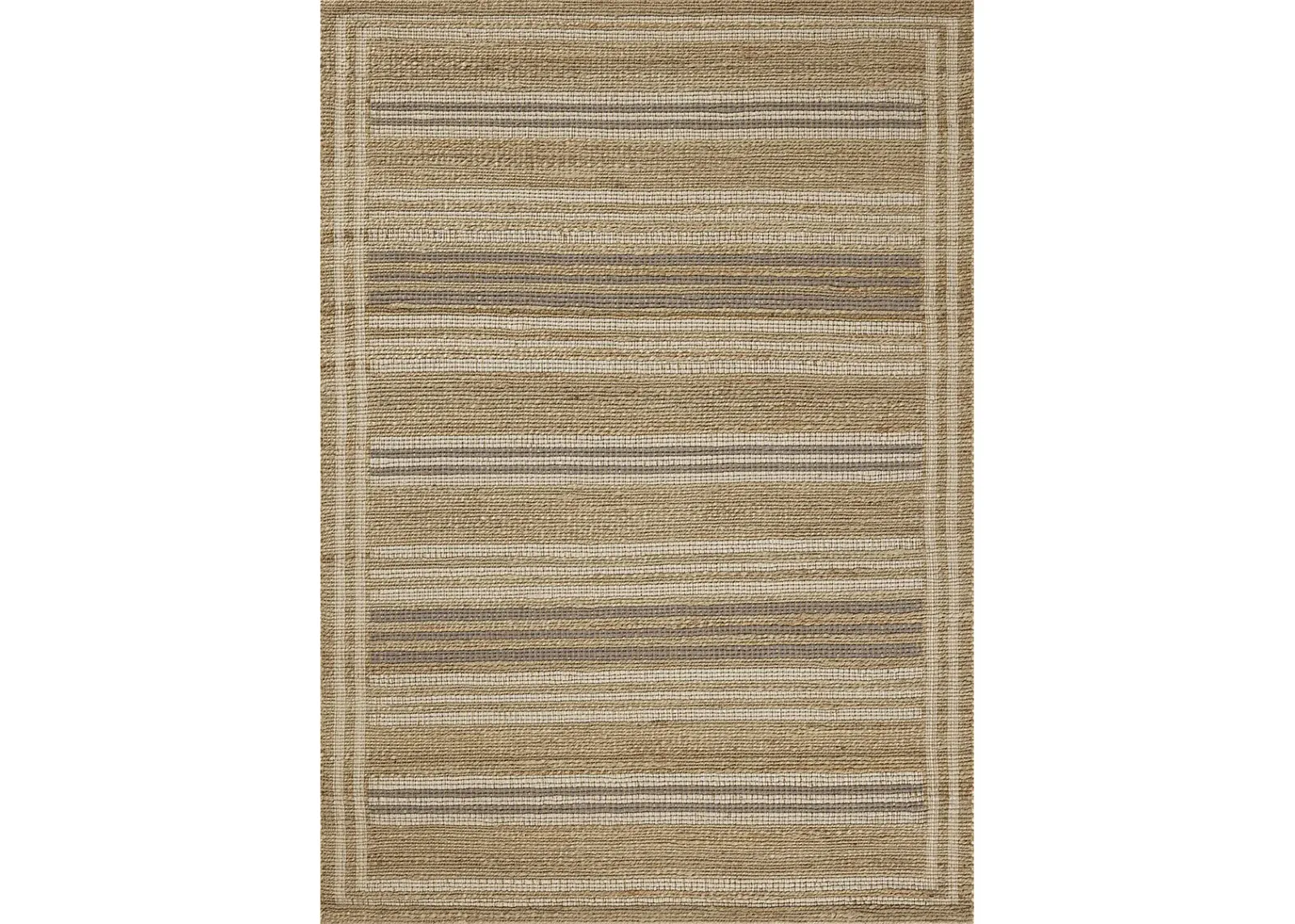 Judy JUD-03 Natural / Dove 3''6" x 5''6" Rug by Chris Loves Julia