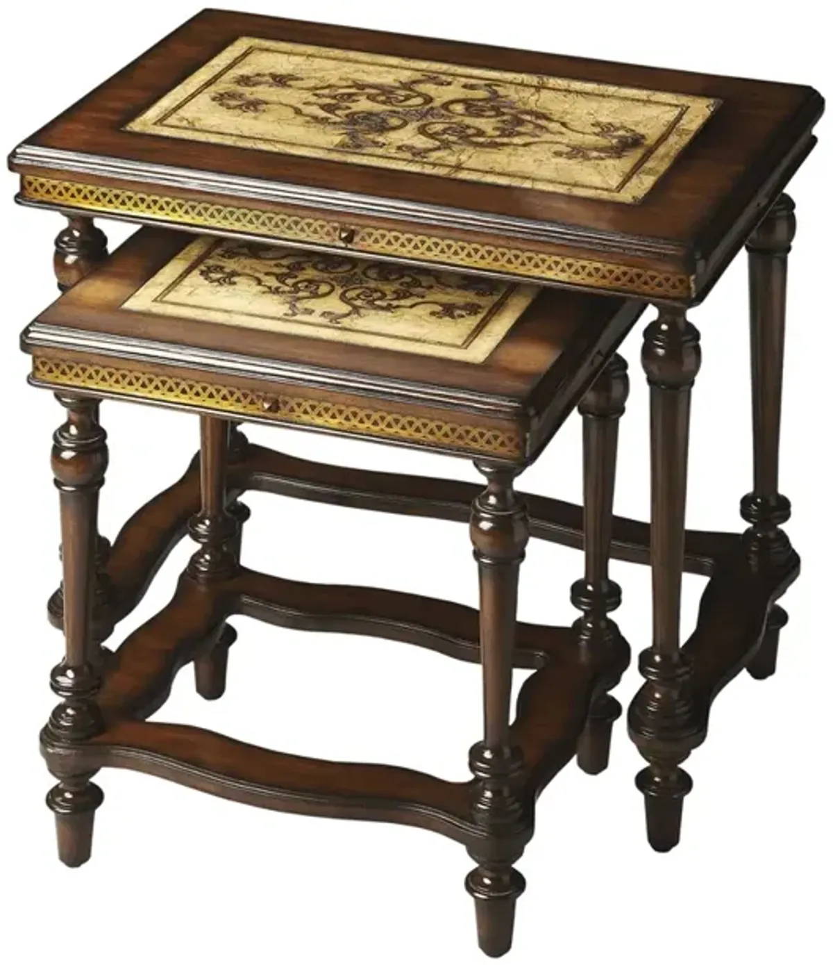 Carved Nesting Tables, Belen Kox