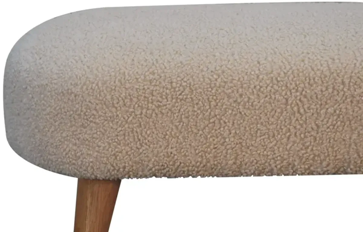 Artisan Furniture Boucle  Solid Wood Hallway Bench