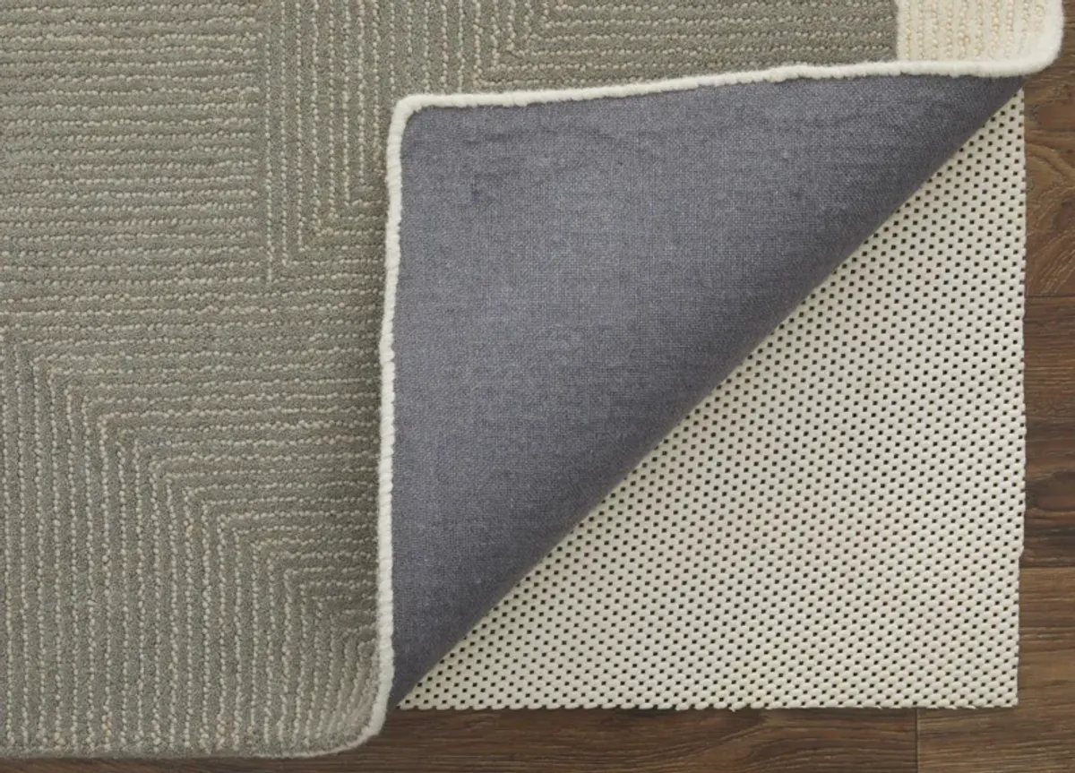 Maguire 8904F Taupe/Black 10' x 14' Rug