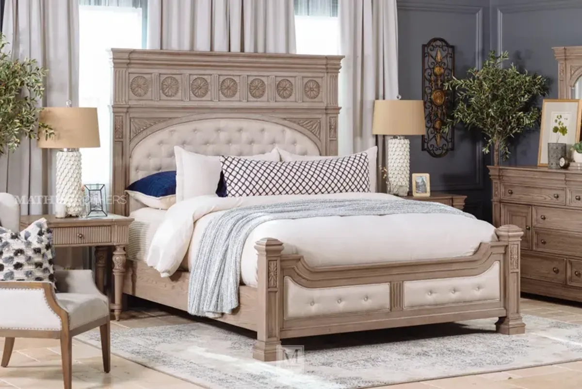 Kingsbury King Panel Bed