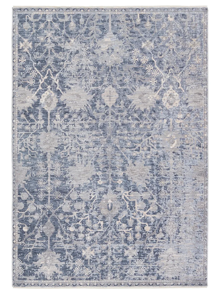 Ballad Seraph Blue 3' x 12' Runner Rug